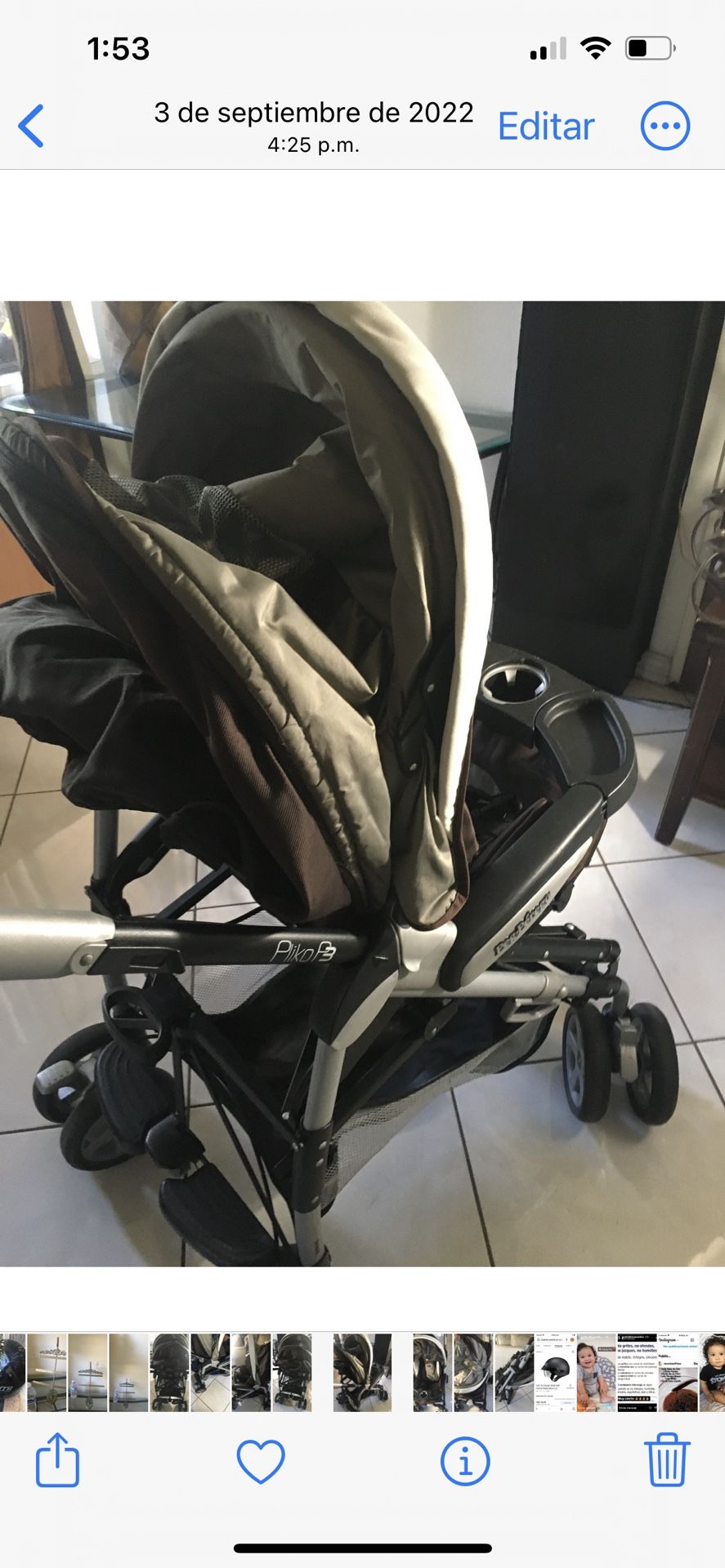 Peg Perego Stroller