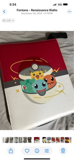 Pokémon binder brand new