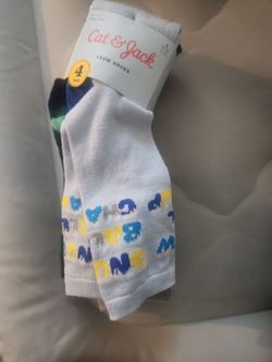 Cat & Jack Kids Crew Socks 4-Pack