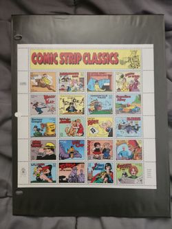 USPS Comic Strip Classics Stamp Sheet