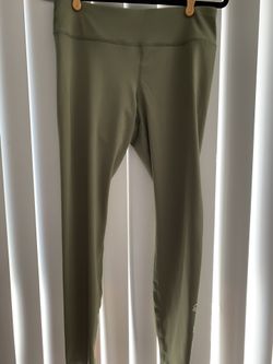 Puma army green workout leggings