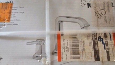 Kohler Numista 2-Handle 8" Widespread Faucet In Chrome