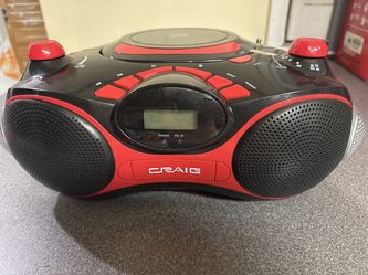 Craig CD Boombox with AM/FM Radio