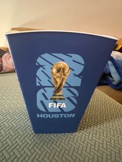 2026 FIFA World Cup Houston Soccer Popcorn Bucket