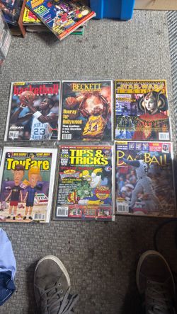 Variety of Pristine magazines 20$ each