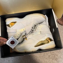 Retro Jordan 8 Champagne Special Edition 