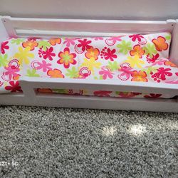 American girl sized doll bed