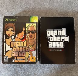 Grand Theft Auto: The Trilogy (Microsoft Xbox, 2005) Complete CIB W/ Posters
