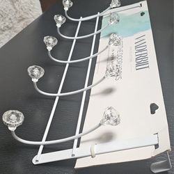 BATHROOM ROBE/TOWEL RACK