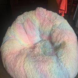 Kids Fuzzy Chair