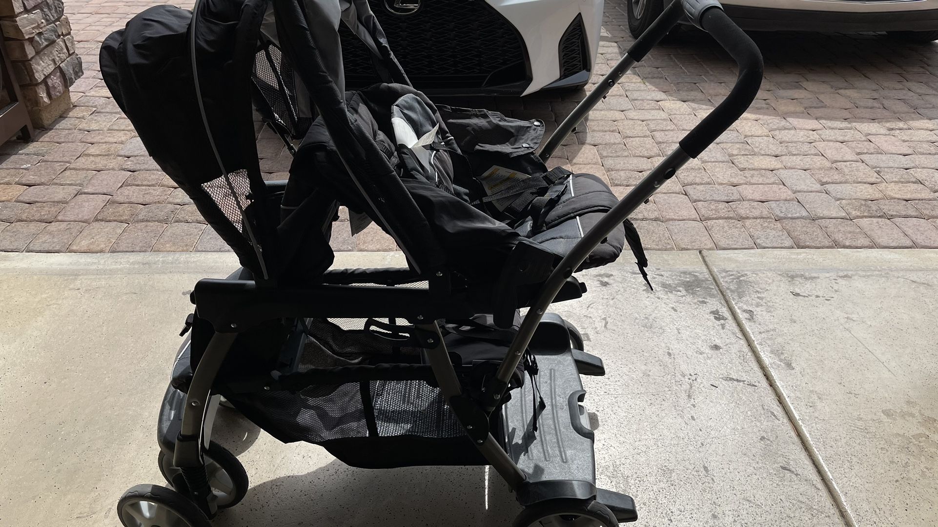 Double Stroller it’s been stored