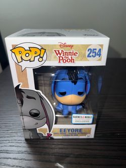 VAULTED EXCLUSIVE BLUE Eeyore Funko Pop #254 Disney Winnie Pooh Movies Bear Animation Donkey Films
