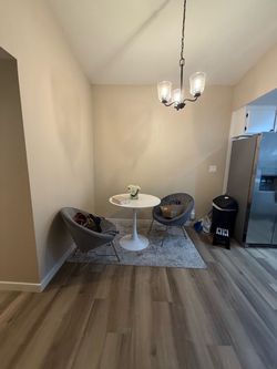 White Bistro Table