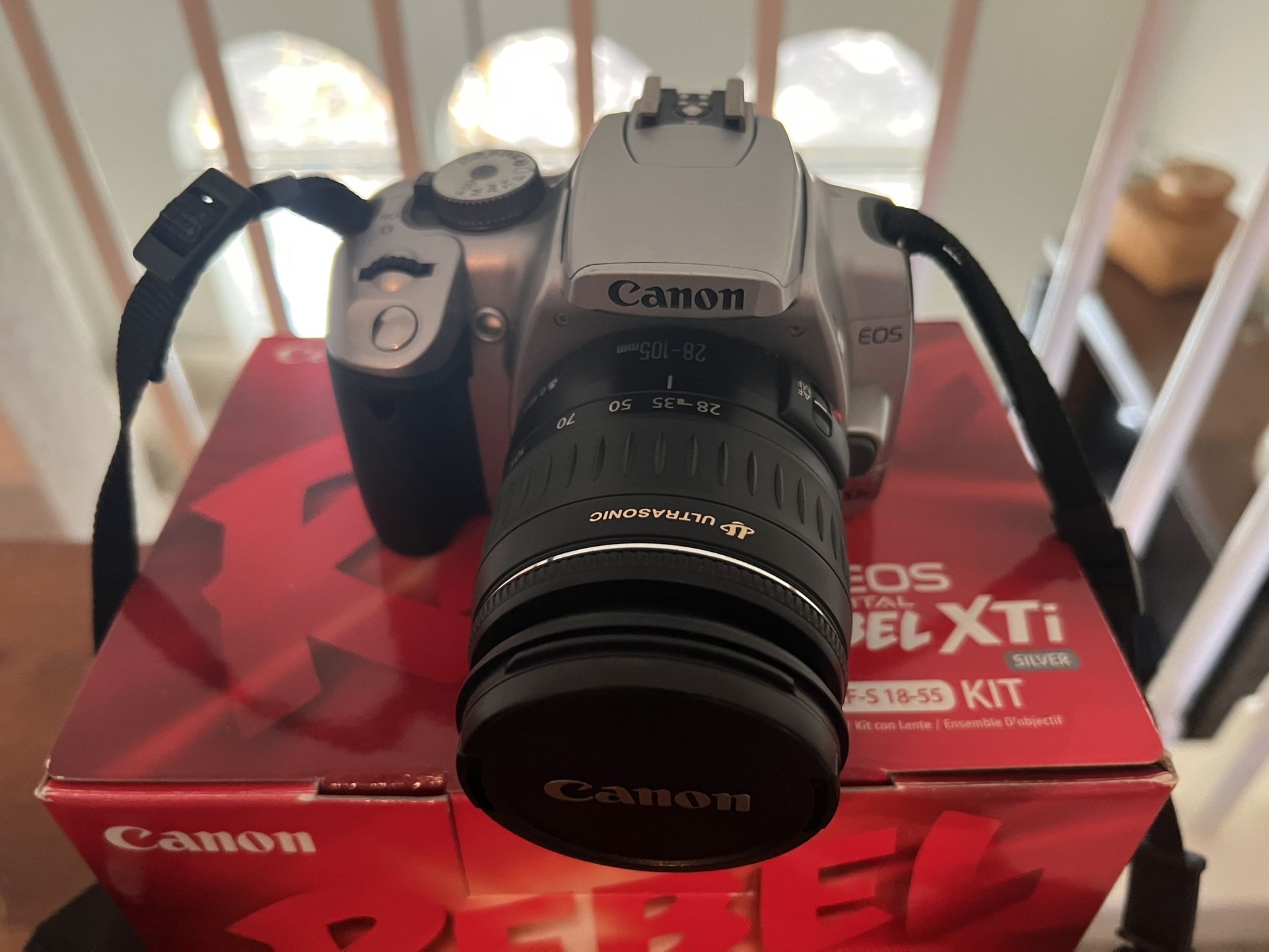 Canon EOS Digital Rebel XTI 35mm Camera including accessories and attachments-New Braunfels