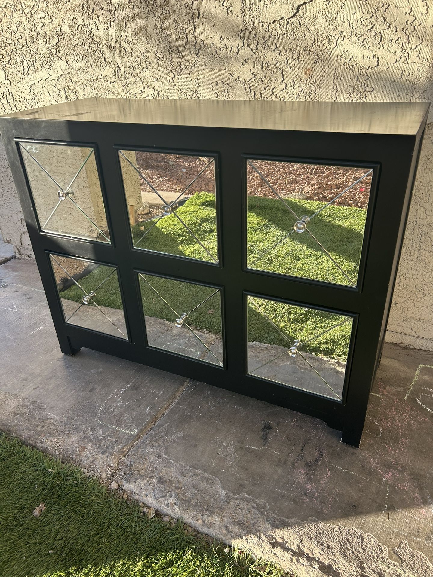 Hallway Mirror Console Table- READ Description 