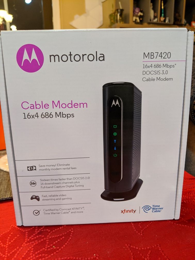 Motorola DOCSIS 3.0 Cable Modem