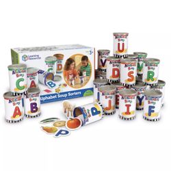 Brand New Alphabet Soup Can Letters