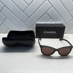 CHANEL 6041 c.538/S7 56-17 140 3N Brown women's designer sunglasses