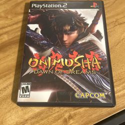Onimusha Dawn Of Dreams PS2