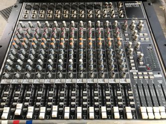 Mackie 16 channel mixer