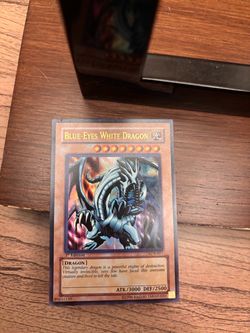 Yu-Gi-Oh Blue-Eyes White Dragon 1st Edition LOB-001