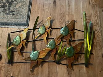 Metal Fish Wall Art