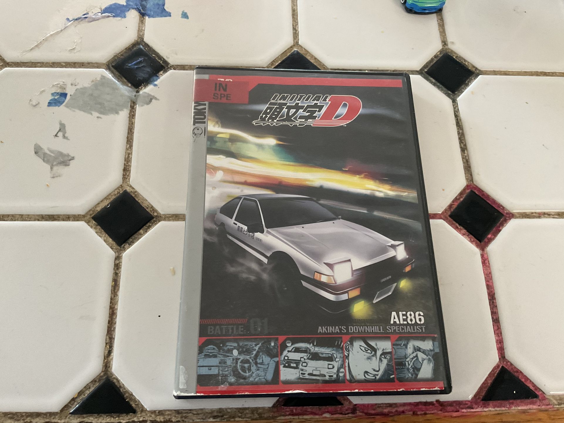 Initial D dvd 1 And 2