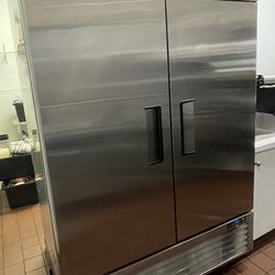 Fridgcon 49 Cu Ft Commercial Two Solid Door Refrigerator