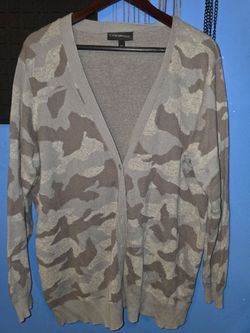 Lane Bryant Camo Knit Cardigan