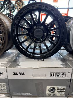 RRW RR7-H 17x8.5 OFFSET 0mm 6x139 MATTE BLACK