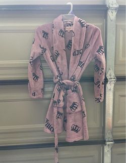 Juicy Couture Pink Plush Robe