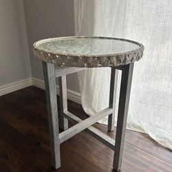 Rustic Boho Side Table