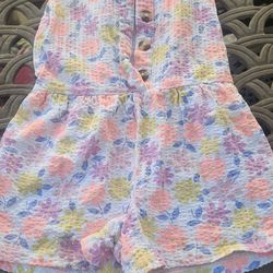Girl romper size 8