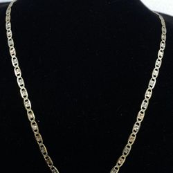 $2000 Three Tone Gold Valentino Chain Necklace