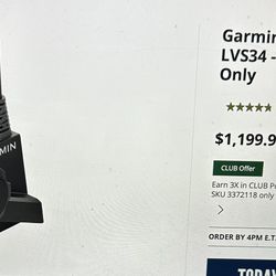 Garmin Livescope LVS34 Fish Finder