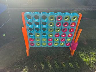 Giant Connect Four Outdoor Game