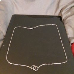 Miracles Do Happen "ONE LOVE" Sterling Silver Necklace 