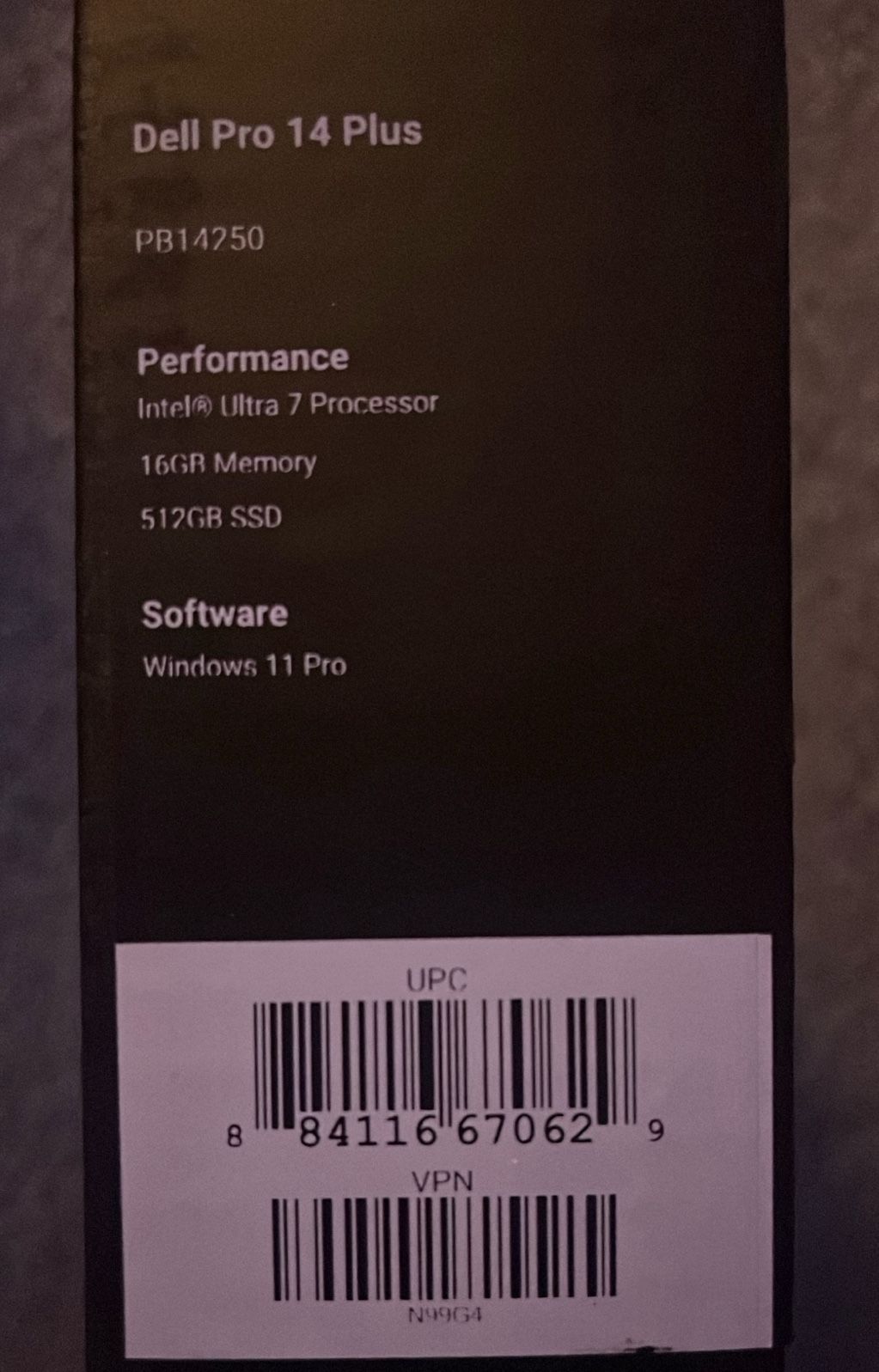 2 x 2025 Dell Pro 14 Plus - TOUCH - Intel Ultra 7 - 16GB - 512GB Laptop