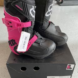 FOX Kids Motorcross Boots Brand New