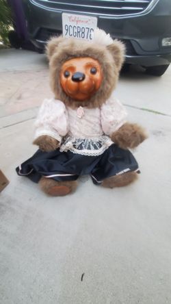 Vintage Raikes bear 1986 "kitty"