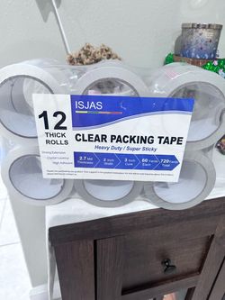 Clear packing tape