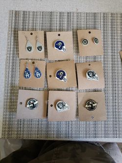 Sport Pins And Earrings