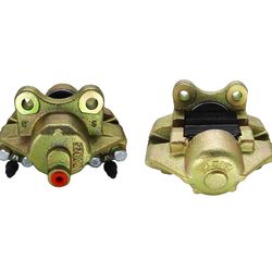 Front Brake Calipers 2Pcs Set Left & Right With Pads Compatible With 98-1150-B 311 or 311EC Beetle 66-79 - Ghia 66-72 - Type-3 66-2/71