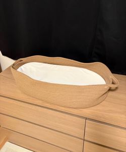 Baby changing basket with mattress