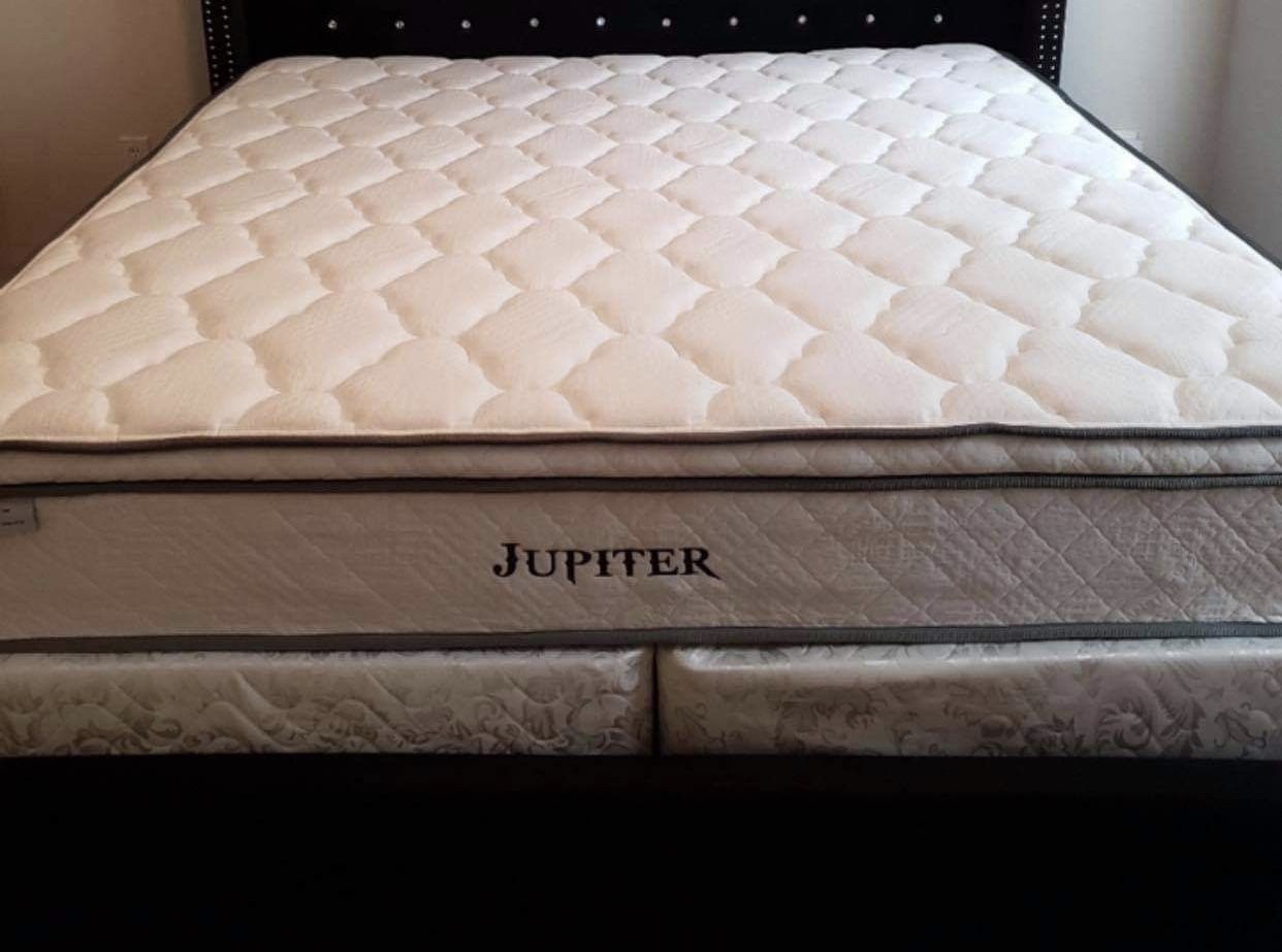 New Twin,full,queen & King Size Pillow Top Mattress & Box Spring- Order It Like A Pizza 🍕