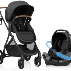 Evenflo Shyft Intuiti Stroller, Car Seat And Car seat Base