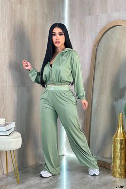 Alo Yoga Two-Piece Tracksuit Set