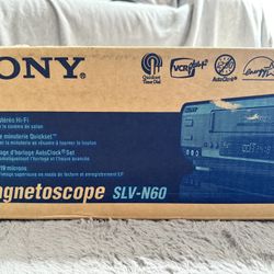 Sony SLV-N60 VCR
