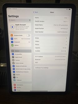 IPad Air 4th Gen
