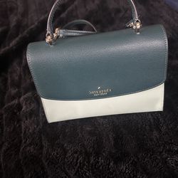 Kate Spade Darcy Top Handle Satchel Seawater Multi - Rare Colorway!